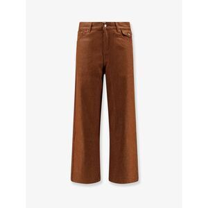 Walk In Paris Men Baggy Brown Denim Trousers
